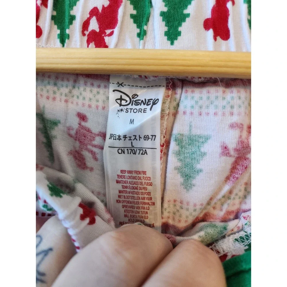 Minnie Mouse Christmas PJ Set M - Picture 6 of 7